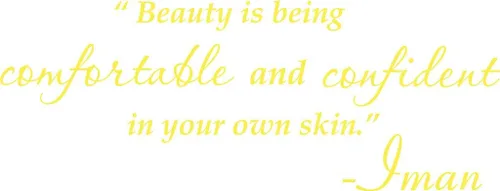 Miniatura 3 de Blinggo Beauty is Being Comfortable and Confident in Your Own Skin - Arte de pared con cita inspiradora para decoración de dormitorio y baño