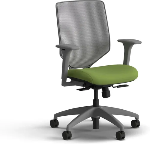 Miniatura 8 de HON Solve - Silla de oficina ergonómica, soporte de malla con respaldo de malla, soporte lumbar ajustable, brazos ajustables en altura, marco