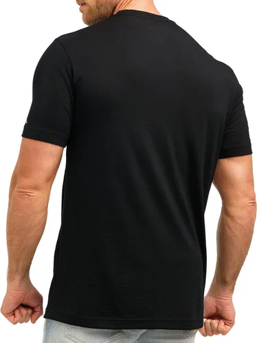 Miniatura 3 de Camiseta de lana merino para hombre Camisas de lana merino de manga corta para hombre Camiseta deportiva de merino ligera para senderismo