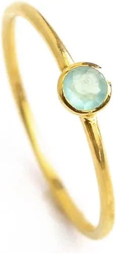 Miniatura 15 de Anillo pequeño de piedras preciosas apilable, banda de anillo delicada y delgada minimalista, anillo simple apilable de piedra natal