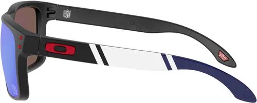 Miniatura 4 de Oakley Mens OO9102 Holbrook NFL Collection Square Sunglasses Negro mate/zafiro prisma