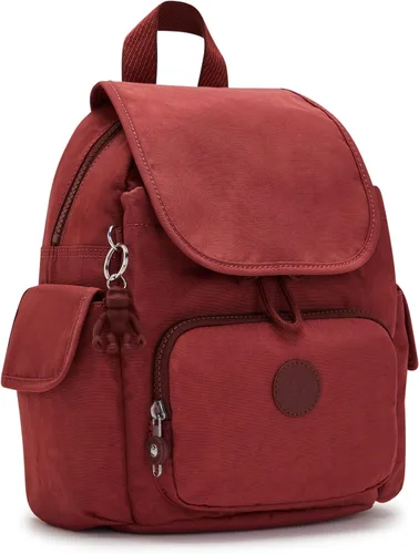 Miniatura 3 de Kipling Mochila mediana para mujer Carmín Dusty M City Pack - Mochila mediana