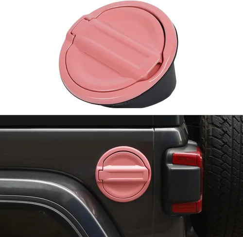 Miniatura 9 de Funda para tapa de tanque de gasolina para llenado de combustible JL para Jeep Wrangler JL 2018-2025 y Unlimited Sport Rubicon Sahara de 2/4