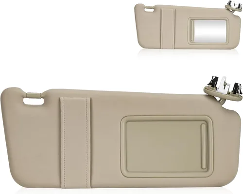 Miniatura 9 de Parasol para el lado izquierdo del conductor y del pasajero derecho con techo corredizo y luz para Toyota Camry 2007 2008 2009 2010 2011, repuesto
