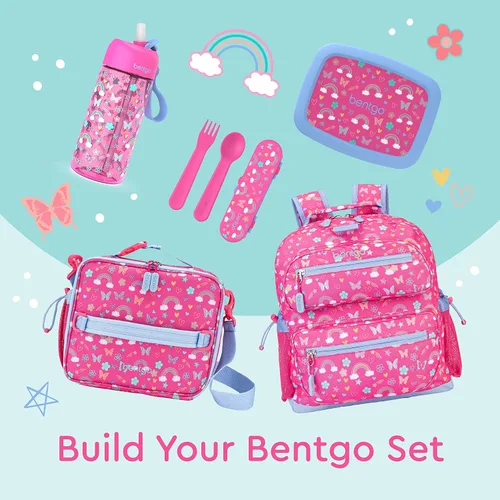 Miniatura 6 de Mochila Bentgo para Niños - Mochila Duradera y Ligera de 14", multicolorfantasía (Rainbows)