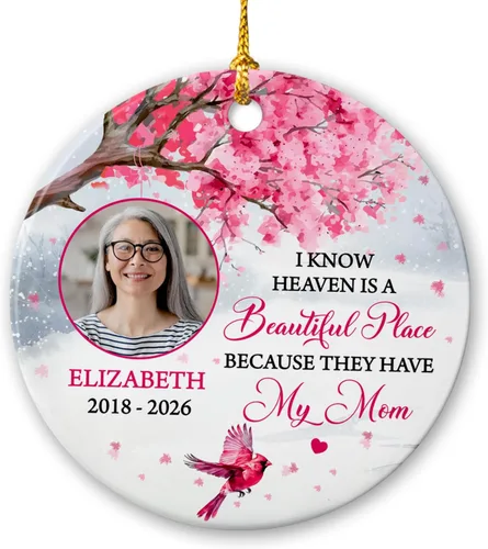 Miniatura 14 de Adorno personalizado de aniversario de boda para Mr & Mrs Married, 45 aniversario Grow Old Along with Me The Best is Yet to Be Ornament, adornos