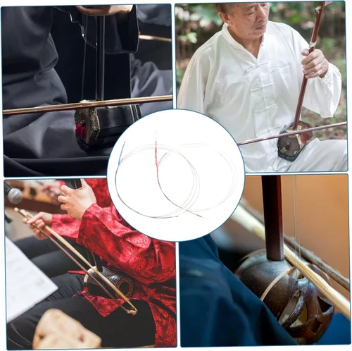 Miniatura 8 de SUPVOX 6 Sets Erhu Cuerdas Erhu Instrumento Erhu Accesorios Sitar Lute Gitarre Instrumento Erhu Piezas Instrumentos Musicales Instrumento Musical