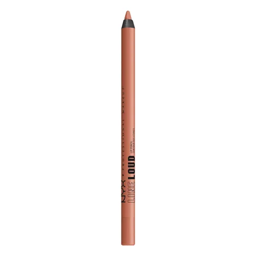 NYX PROFESSIONAL MAKEUP - Delineador de labios Line Loud, lápiz labial de larga duración y pigmentado con aceite de jojoba y vitamina E - Doncella