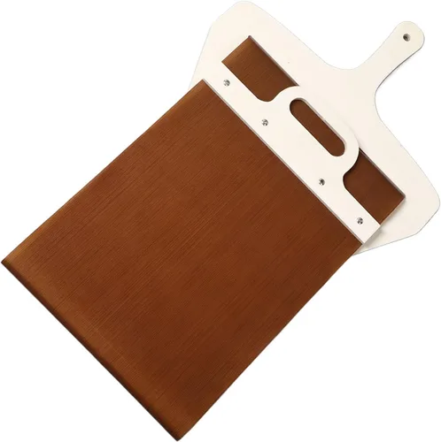Miniatura 3 de Pala de madera deslizante para pizza con agarre cómodo, ligera para hornear pizza casera, LUCKDANO9DZYVF7I8G