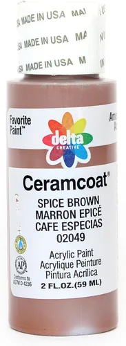 Miniatura 143 de Delta Creative Ceramcoat - Pintura acrílica en varios colores (2 onzas), 2436, carbón