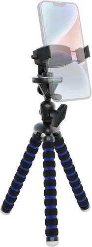 ARKON Soporte de teléfono trípode de 11 pulgadas para iPhone 11 XS XR X Galaxy Note 10 9 Galaxy S10 S9 Retail Negro, número de modelo: MG2TRIXL