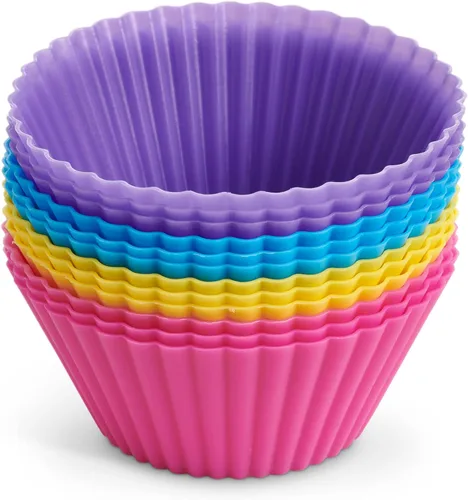 Miniatura 2 de Mrs. Anderson's Baking Tazas de silicona para muffins Marrón