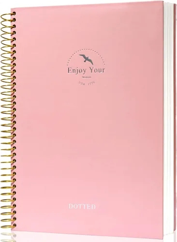 Miniatura 18 de FLYING EAGLE Cuaderno Diario de Espiral de Tapa Dura 8.5 x 11 Cuaderno de Espiral Grande 210 Páginas Cuaderno de Rayas Universitarias Cuaderno