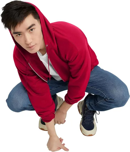 Miniatura 4 de Hanes mens Full-zip Eco-smart Hoodie