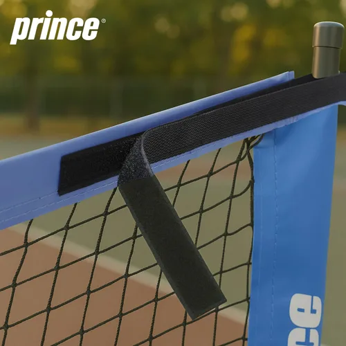 Miniatura 6 de Prince - Red de pickleball de cancha completa + ruedas, fácil de transportar, ideal para montar canchas en cualquier lugar (azul)