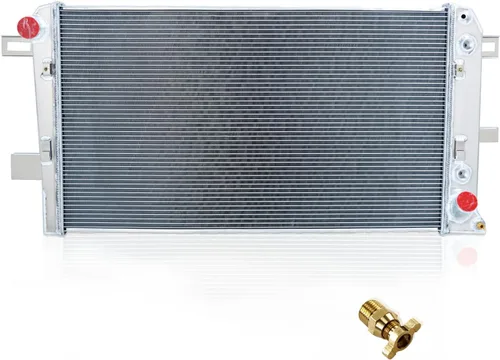 Radiador Duramax de 6.6L, todos los radiadores de aluminio compatibles con Chevy Silverado GMC Sierra 3500 2500 HD V8 6.6L Duramax LLY LB7, 3 filas