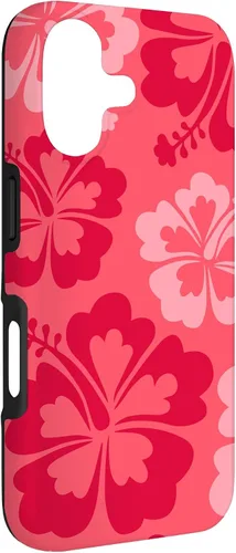 Miniatura 3 de Hibiscus Flower Beach Hawaiian Exotic Floral Surf Cranberry Case for iPhone 17