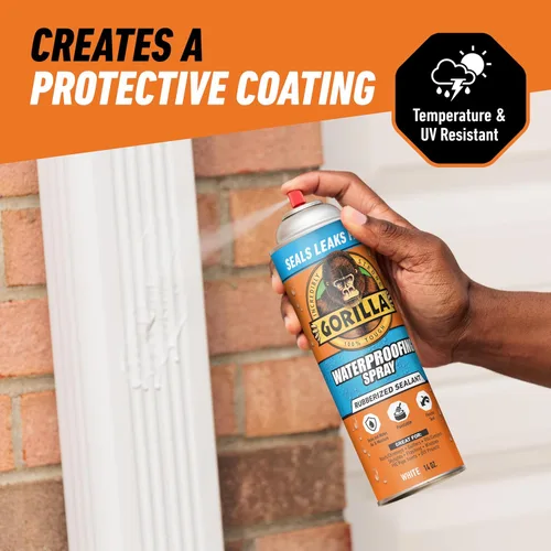 Miniatura 5 de Gorilla Aerosol blanco impermeable para parchar y sellar