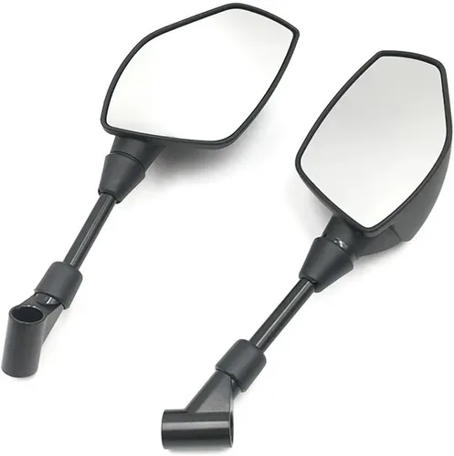 Miniatura 2 de motorcycle rearview mirror For Kawasaki Z750 Z800 Z900 ER6N ER6F For V-ERSYS 650 1000 For H-onda CB750,8 10MM ABS Side Mirror Universal