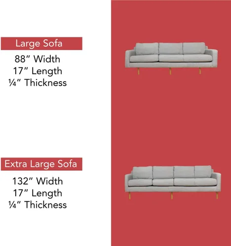 Miniatura 7 de LAMINET Deluxe Ajustable Salvador de Asientos Hundidos de Muebles - Sillón/Reclinable - 17" L x 22" A