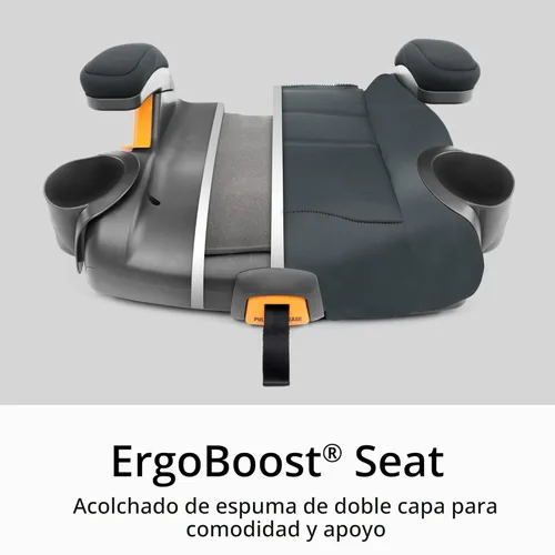Miniatura 4 de Chicco KidFit ClearTex Plus 2 en 1 Asiento Elevador de Coche con Posicionamiento de Cinturón, asiento elevador sin respaldo y respaldo alto