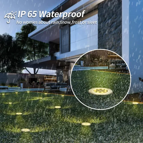 Miniatura 4 de Pozzolanas - Lote de 12 luces solares para suelo
