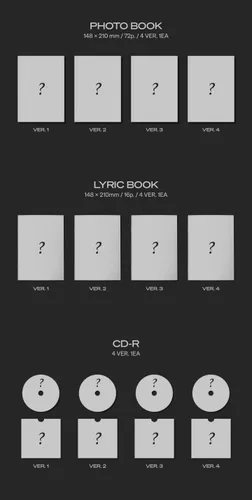 Miniatura 2 de MONSTA X Reason 12º Mini álbum CD+Photobook+Lyric book+Photocard+Tarjeta fotográfica Unidad+POB+Seguimiento (aleatorio)