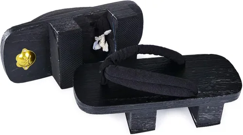 Miniatura 4 de Japanese Wooden Clogs with Tabi Socks For Men Women