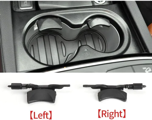 Miniatura 5 de Consola central de coche Soporte para vasos de agua Soporte para bebidas Soporte de bebidas Hebilla de fijación para Benz GL ML GLS Clase W166 GLE