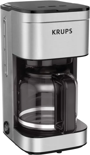 Miniatura 9 de KRUPS Simply Brew - Cafetera compacta de 5 tazas: diseño de acero inoxidable, pausa y prepara, mantiene el calor, filtro reutilizable, jarra sin