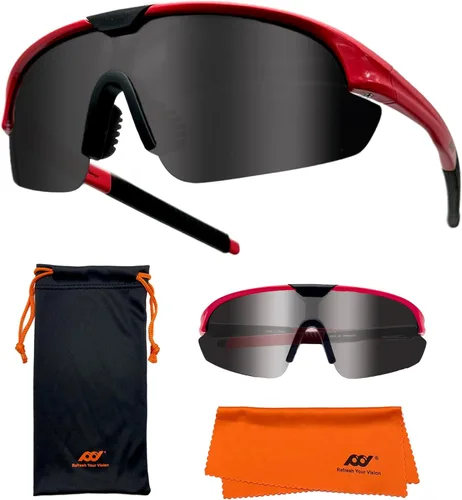 Miniatura 5 de XII WY escudo polarizado jóvenes niños junior deportes gafas de sol ciclismo correr golf béisbol para niños niñas