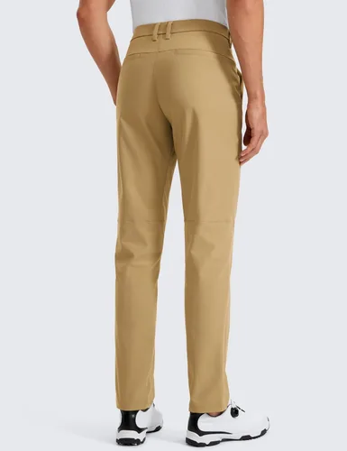 Miniatura 2 de CRZ YOGA - Pantalones de golf cómodos para hombre, para usar todo el día, 303234 pulgadas, secado rápido, ligeros, con bolsillos, casuales