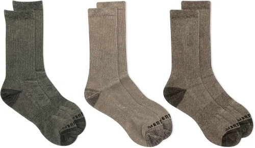 Miniatura 7 de Merrell Paquete de 3 calcetines de senderismo para mujer (pestaña de corte bajo/cuarto/tripulación)