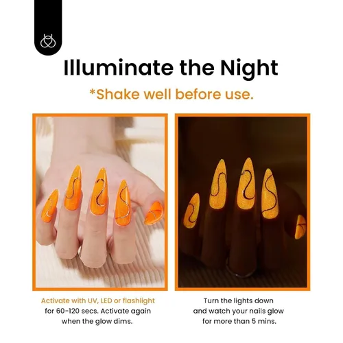 Miniatura 156 de Beetles - Esmalte de uñas de gel marrón – 0.5 onzas líquidas de esmalte de gel marrón oscuro, lámpara LED UV para uñas, regalo de manicura para I