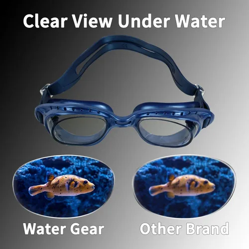 Miniatura 6 de Water Gear Gafas de natación antivaho Elite Transparente/Azul