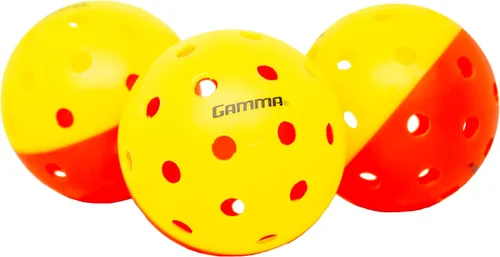 Miniatura 3 de Gamma Two Tone Training Pickleball Balls, High Visibility Outdoor Pickleballs, Ideal for All Levels of Play