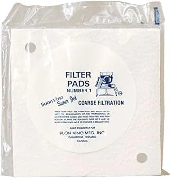 Miniatura 3 de Buon Vino Super Jet - Almohadillas de filtro para purificador de vino, 5 unidades (paquete de 3), filtros estériles #3 para sedimentos, suministros