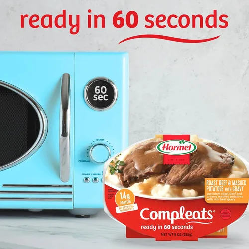 Miniatura 7 de HORMEL COMPLEATS - Carne asada y puré de patatas con salsa, de microondas, 9 onzas (paquete de 6)