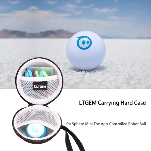 Miniatura 7 de LTGEM - Funda compatible con Sphero Mini Coding Robot Ball, solo funda
