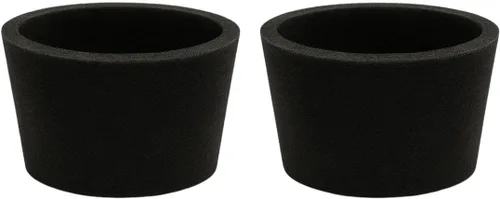 Nispira Filtro de funda de espuma de repuesto compatible con la mayoría de aspiradoras Shop-Vac, Vacmaster y Genie Wet Dry Shop. Comparado con la