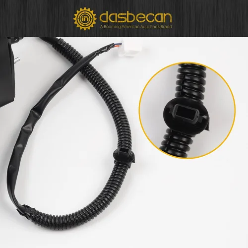 Miniatura 4 de Dasbecan Espejo lateral derecho del pasajero compatible con Honda Civic 2022-2025 con vidrio eléctrico, plegable manual, combina con cristal negro