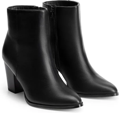 Miniatura 4 de DREAM PAIRS Botines de tacón grueso para mujer