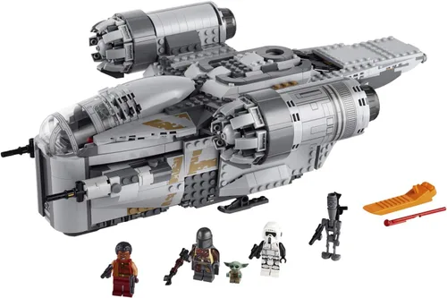 LEGO Star Wars The Razor Crest 75292 Mandalorian Starship Juguete, Idea de Regalo para Niños, Niños y Niñas con la Minifigura del Niño "Baby Yoda"