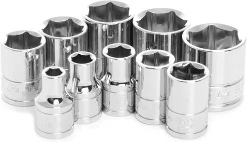 Miniatura 9 de Performance Tool W36002 Juego de llaves SAE de 6 puntos con accionamiento de 1/4 pulgadas, 10 piezas
