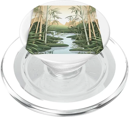 Miniatura 7 de Bamboo Zen In the Spirit of Japan PopSockets Standard PopGrip