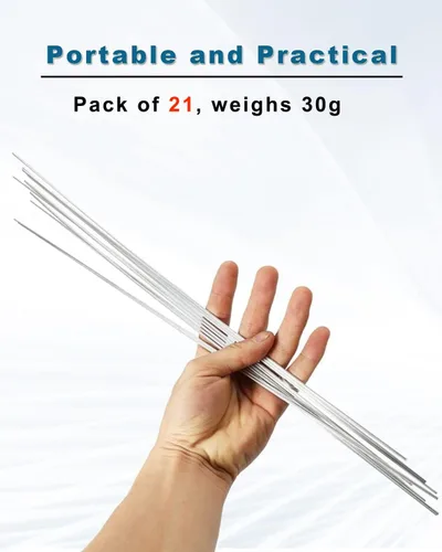 Miniatura 5 de 25 varillas de soldadura de aluminio, varillas de soldadura de aluminio para antorcha de propano, varillas de soldadura de aluminio para alú