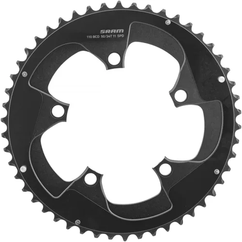 Miniatura 4 de Plato de carretera rojo SRAM