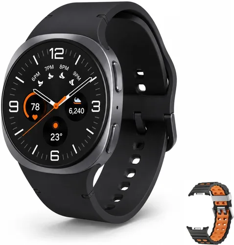 Samsung Galaxy Watch 8 (2025) Buletooth Smartwatch, modelo internacional, seguimiento de fitness y sueño, monitor de frecuencia cardíaca, compatible