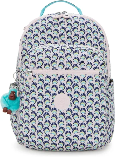 Miniatura 101 de Kipling Mochila para portátil Seoul de 15 pulgadas para mujer, duradera, espaciosa, con correas acolchadas para el hombro, funda protectora