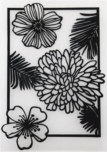 Miniatura 17 de DzIxY Carpetas de plástico en relieve de Feliz Navidad para suministros de fabricación de tarjetas, plantillas de papel 3D para álbumes de recortes